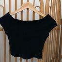 Brandy Melville  off the shoulder ribbed crop top Photo 3