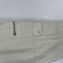 Banana Republic  Cargo Pants Womens Medium Gray Taupe Jogger Satin Pull On Casual Photo 8