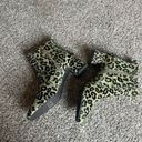 Jack Rogers  booties cow fur cheetah print 6 1/2 Medium heeled Photo 10