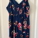 Xhilaration Blue Floral Sundress Photo 1