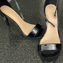 Apt. 9  Black Sandal Heels. Size 9 Med. like new. Photo 0