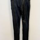 Spanx Faux Leather Black Leggings Size Small MSRP 98$ S/N 2437 High Rise Photo 6