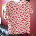 Kate Spade Watermelon M NWT Short Sleeve Tee Shirt Photo 3