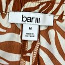 Bar III NWT  Pull On Drawstring Wide Leg Tribal Pants Sz M Photo 4