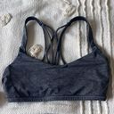 Lululemon Heather Gray Sports Bra Photo 0