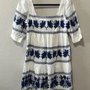 Moda  INTERNATIONAL Grecian Embroidered Floral Cotton Dress, Size 2 Photo 1