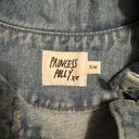 Princess Polly Cropped Denim Jacket Photo 1