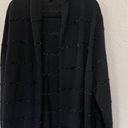 Michael Kors Micheal Kors Tinsel Stripe Cardigan Sweater  Photo 3