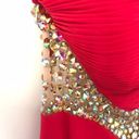 Mori Lee Paparazzi Bright Pink Dress Rhinestone Formal Gown NEW Retail $340 NWT Photo 3
