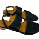 The Cove Coclico Sandal in Black Leather Flats Size 36.5 US 6.5 Photo 0