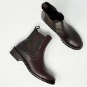 Krass&co NEW Thursday Boot . Duchess Leather Chelsea Flat Slip On Ankle Boot Brown US 9 Photo 3