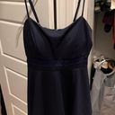 Emerald Sundae Navy Blue Homecoming Dress Photo 0