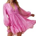 The Moon Day +  Pink Ruffle Dress(Size Medium) Photo 0