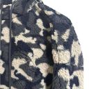 Z By Zella  Green Urban Camo Print Faux Shearling Pullover Hoodie Small NEW Photo 2