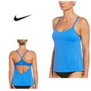 Nike New.  pacific blue swim/athletic top. Large. Photo 15