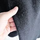 Molly Bracken  High Rise Black Knitted Flared Sweatpants Photo 3