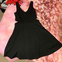 Soprano Cutouts Little Black Dress Fit & Flare Photo 2