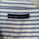 Abercrombie & Fitch  women's small dress white blue striped sleeveless nautica Photo 1