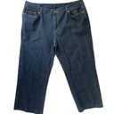 Seven7  PREMIUM DENIM‎ LIMITED EDITION Plus Size 22 Modified Cropped Capris Jeans Photo 1