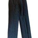 Lafayette 148 New York Dress Pants Size 8 Black High Rise Wide Straight Leg Photo 0