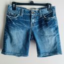 BKE  Kate Stretch Jean Shorts Size 27 Photo 0