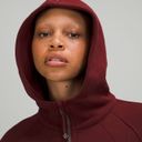 Lululemon scuba oversized half zipper hoodie NWT size M/L And XS/S color in red merlot Photo 4