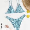 SheIn Blue speckled bikini Photo 1