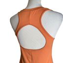 Gottex  Women's Racerback Tank Top Orange Open Back Athletic Sleeveless Size M Photo 10