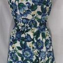 The Loft * "" GREEN & BLUE FLORAL CASUAL CAREER SUMMER DRESS SIZE: 8 NWT Photo 4