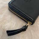 Tory Burch Mini Zip Around Wallet with Key Ring Photo 1