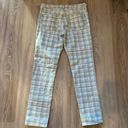 Pilcro and the Letter Press Plaid Straight Leg Pants Photo 3