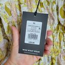 Who What Wear , New, Pastel Drawing Room Floral Smocked Peplum Top, Size XL Photo 6