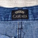 Riders By Lee casuals 100% cotton classic denim jean shorts blue sz 8 women Photo 3