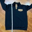 Zyia  Black Quilted Snap Pocket sweatshirt size XXXXL Photo 6