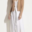 Vince  Cashmere Raglan Sleeve Tan Cardigan Sweater Button Front Womens Size L Photo 1