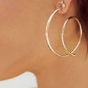 Kendra Scott  Rose Gold Myles Sculptural Hoop Earrings Photo 1