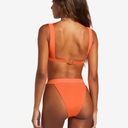 Billabong Lined Up Orange Bikini Set Photo 1