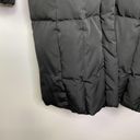 Cole Haan  Taffeta Quilted Black Puffer Down Coat Jacket Women's Size Small S Photo 3