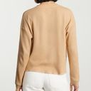 Everlane NWT  The Organic Cotton Waffle Henley Tee in Sesame Photo 10