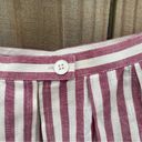 Oleg Cassini Vintage  Knee Length Striped Lightweight A-line Skirt Photo 5