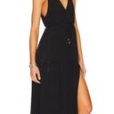 l*space L* Emma Cover Up Dress in Black Size Small NWT Sleeveless V Neck Photo 1