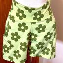 Daisy Series 8 Green  Biker Shorts Photo 0