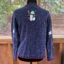 Vintage Blue Designers Originals Studio  Christmas Sweater Size M Photo 3