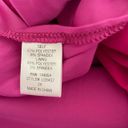 FashioNova Hot Pink Satin Maxi Dress Photo 4