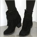 sbicca  'Sound' Fringe Suede Bootie 8 Photo 1