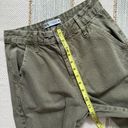 ZARA  Green High Rise Slouchy Relaxed Cargo Jeans Women’s Size 2 Bloggers Fave Photo 7