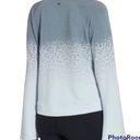 Calia by Carrie Underwood Effortless Zipper Long Sleeve Ombré Pullover Top Photo 2