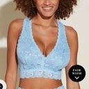 Cosabella NEW  Never Say Never Curvy Racie Racerback Bralette Size M crystal blue Photo 1