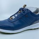 FootJoy  Women’s Stratos Waterproof Leather Golf Shoes Color Blue SZ 8 Photo 3