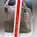 Furla  Elena Taupe Leather Crossbody Doctor Bag Tote Purse Photo 8